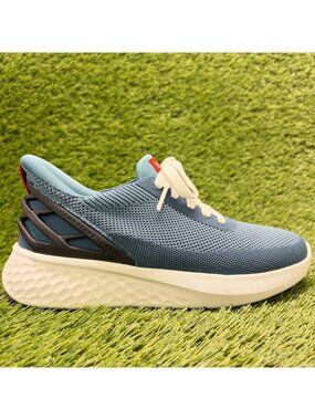 Kizik Athens Womens Size 5.5D Blue Athletic Running Hands Free Shoes Sneakers